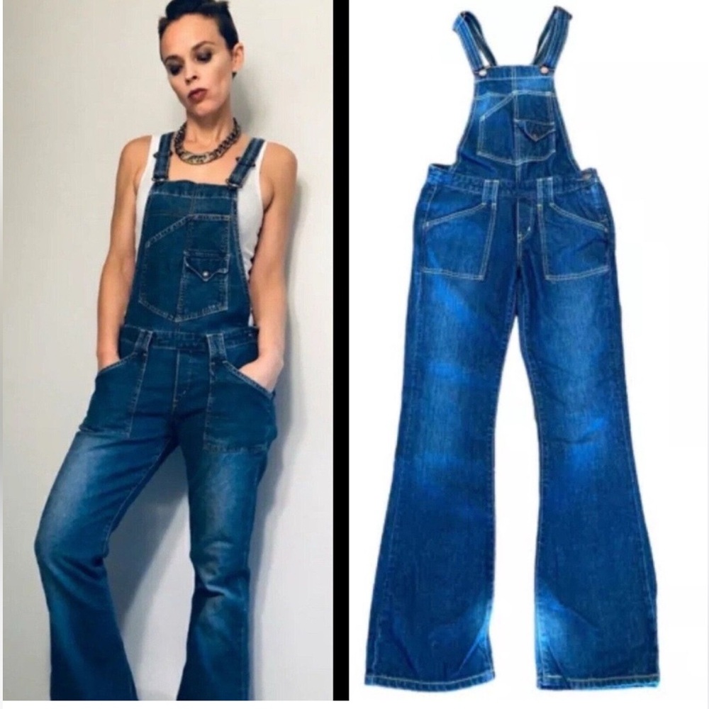 Levi's Blue Denim Women's Overalls